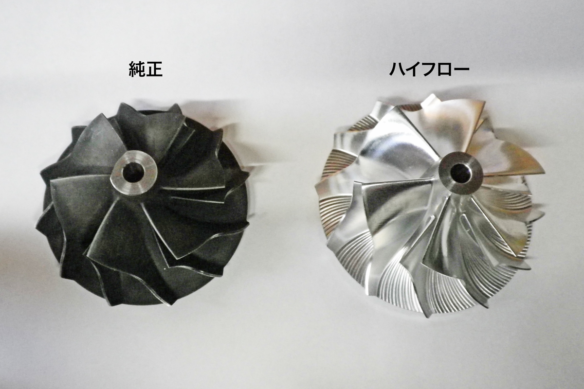 High flow turbine